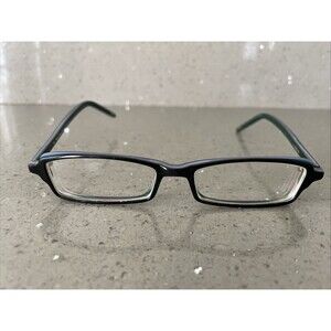 KLiiK eyeglasses frames ONLY Denmark 49-15-135 black full rim rectangle multi
